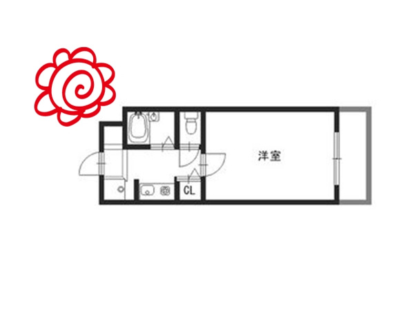 ベルビュー横堤 間取り
