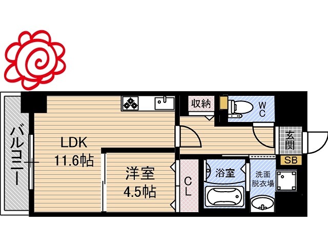 大拓メゾン鶴見 間取り