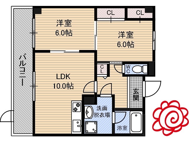 Owlet諸口 間取り