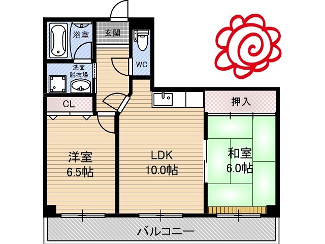 ロイヤルヴィラ東大阪 間取り