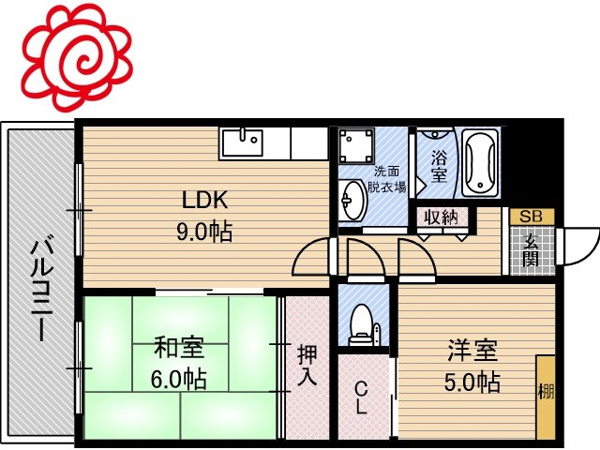 グリーンパーク鶴見 間取り