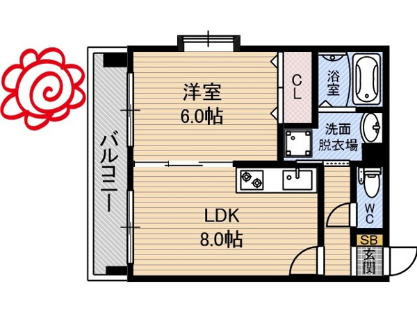 ラフィーネシャンブル 間取り