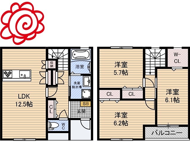 PORTO稲田本町 間取り
