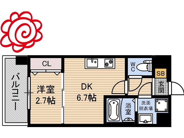 Alivis放出 間取り
