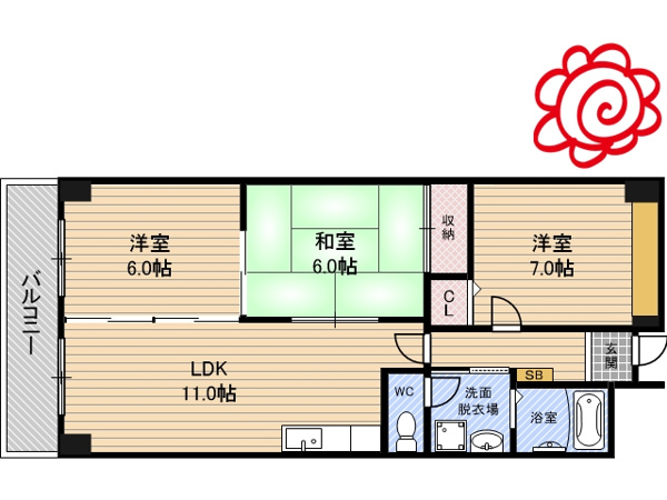 ハイムカランツ 間取り