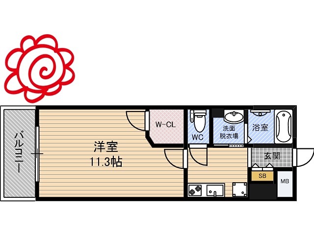 グレイスパルコート 間取り