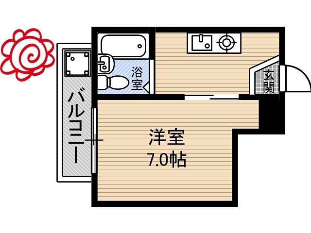 Y’ｓコート今福鶴見 間取り