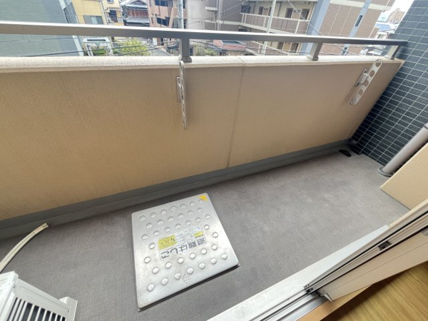 グリーンハウスウエコー ベランダ