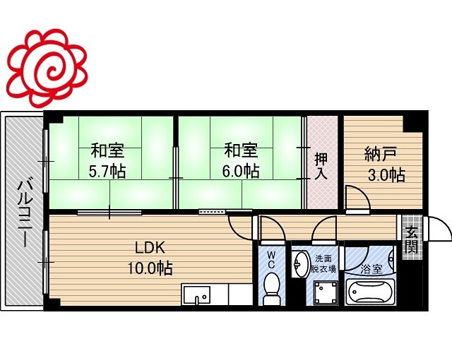 カサエスカーラ 間取り