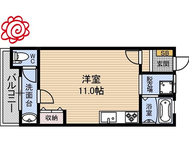 今福鶴見グリーンハイツ 間取り