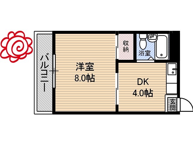 トレンディ鶴見 間取り