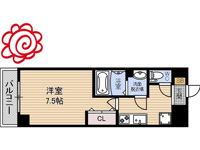 LUMINOUS鶴見 間取り