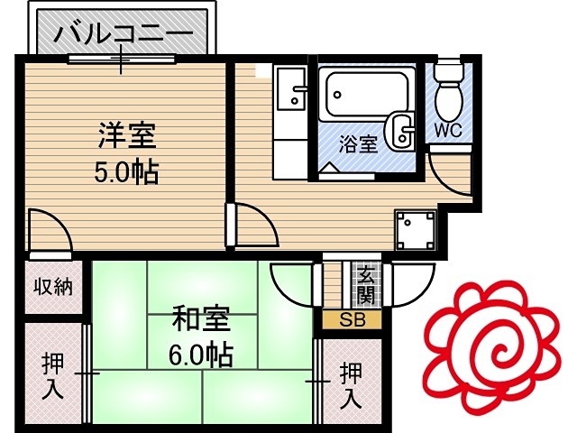 諸口マンション 間取り