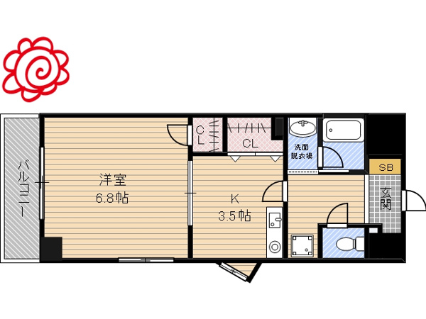 アネシス鶴見 間取り