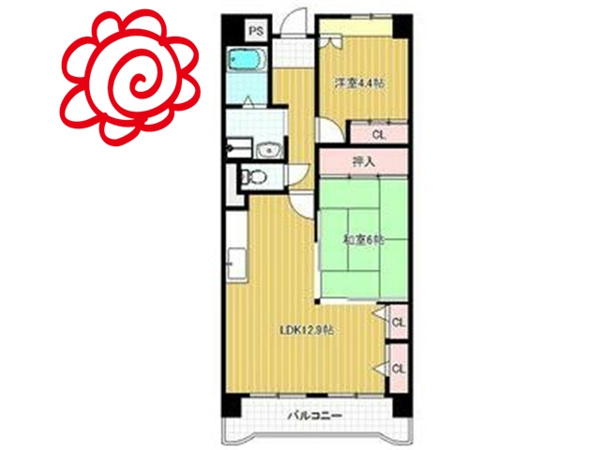 ロイヤル鶴見 間取り