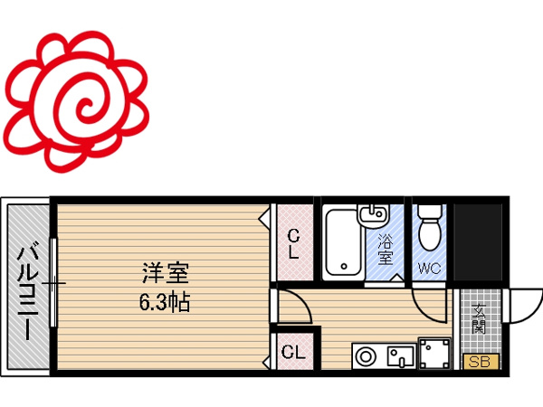 オークハイツ 間取り