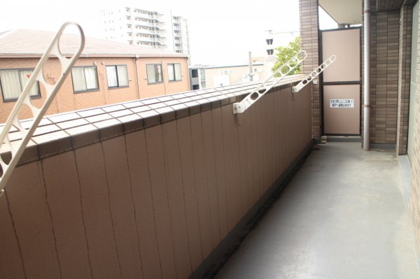フルール鶴見緑地 ベランダ