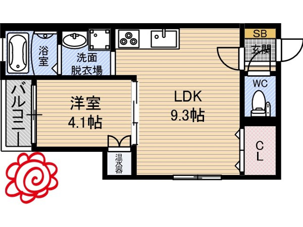 トップヒル森河内 間取り