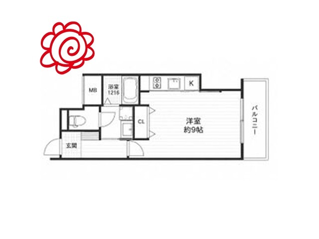 W.O.B HANATEN 間取り