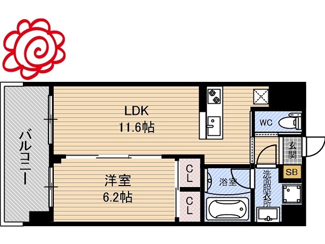 プレジオ城東 間取り