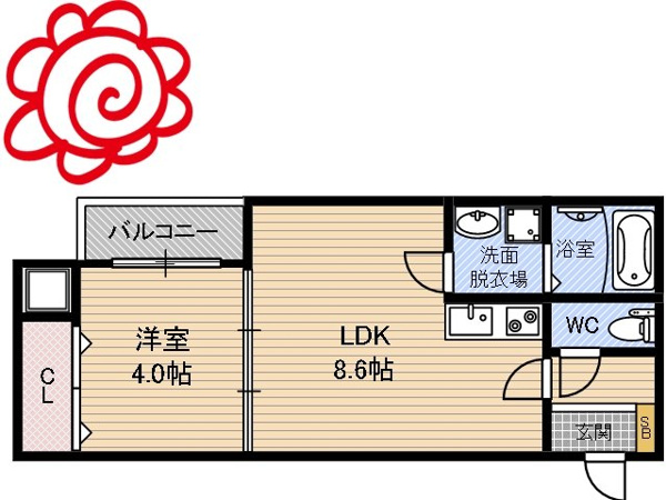F mirai Luft 間取り
