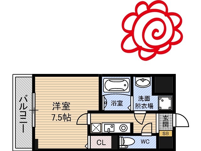 プラディオ徳庵セレニテ 間取り