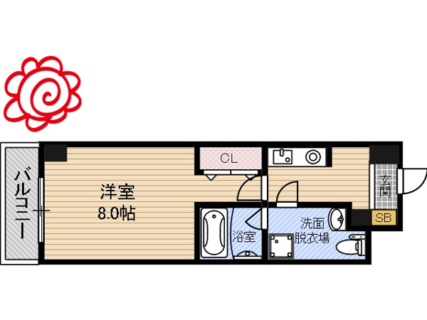 プラディオ徳庵セレニテ 間取り