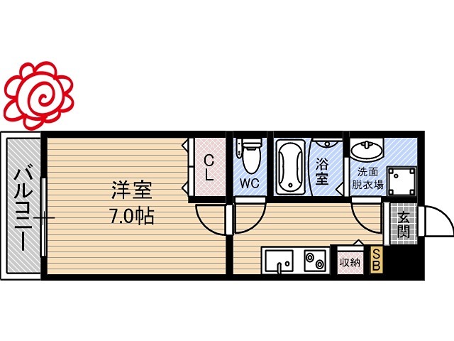 MASSIMO鶴見 間取り