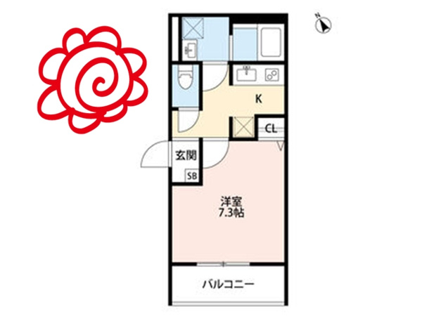 リトレ徳庵 間取り