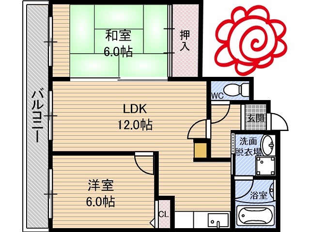 ロイヤルヴィラ東大阪 間取り