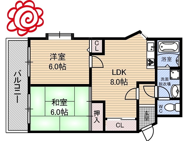 サンパレス 間取り
