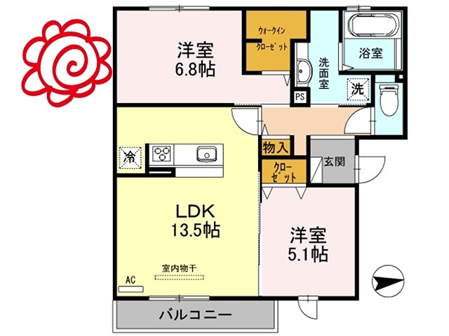 フローラ 間取り
