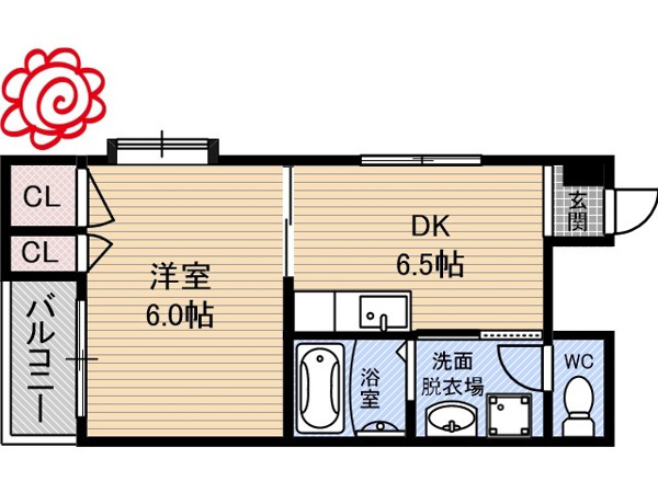 フローラ鶴見 間取り