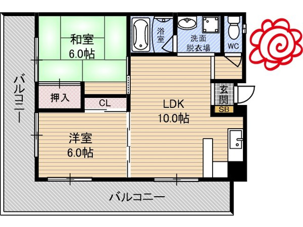 サントリーノ迎賓館 間取り