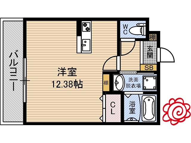 ヴィクトワール放出 間取り