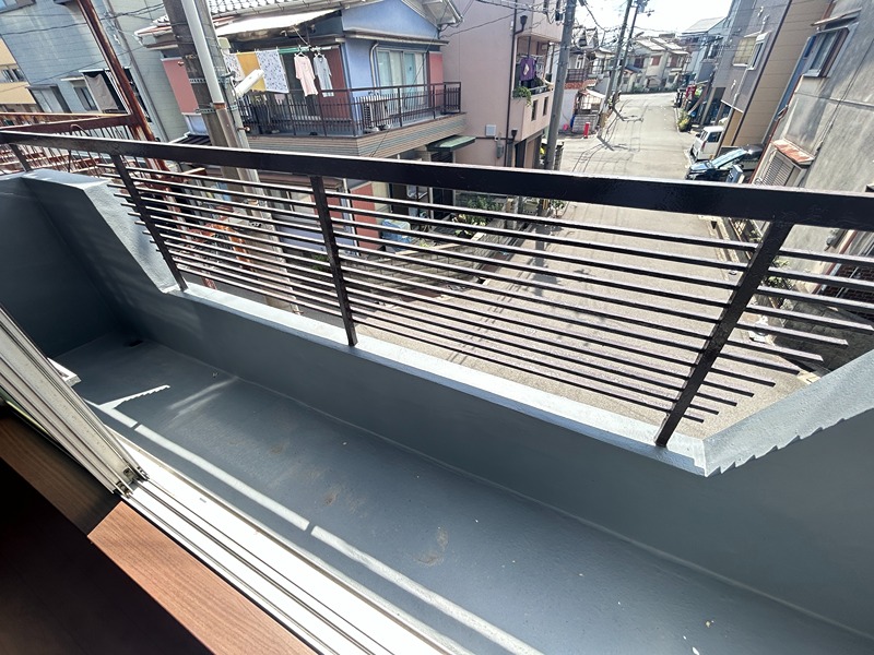 北島町テラスハウス ベランダ