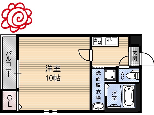 フジパレス今津中 間取り