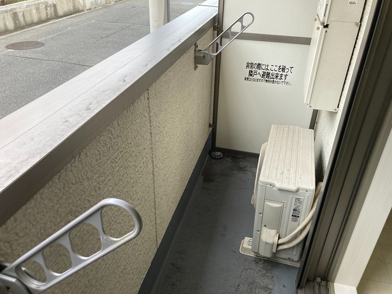 フジパレス今津中 ベランダ