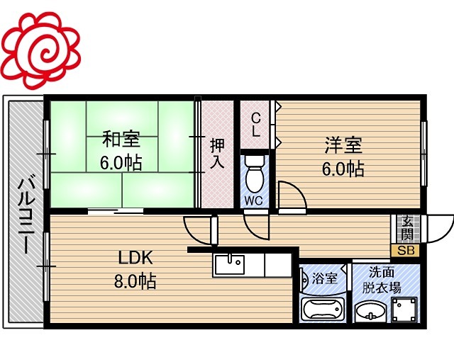 アビタシオントウイ 間取り