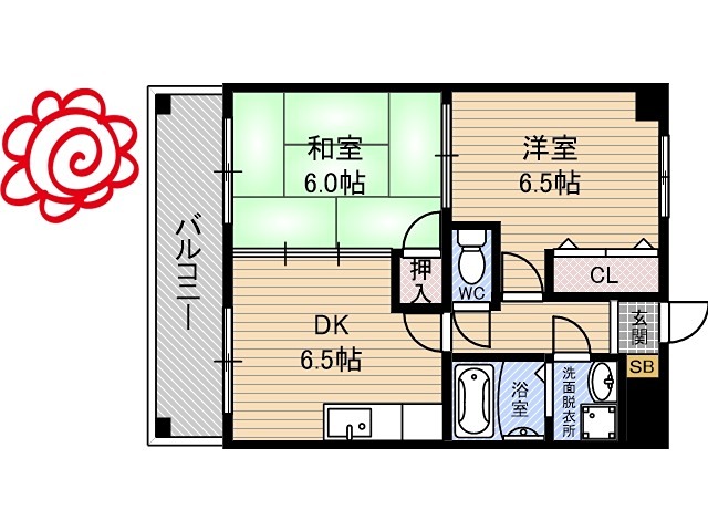 グランパレス鶴見 間取り