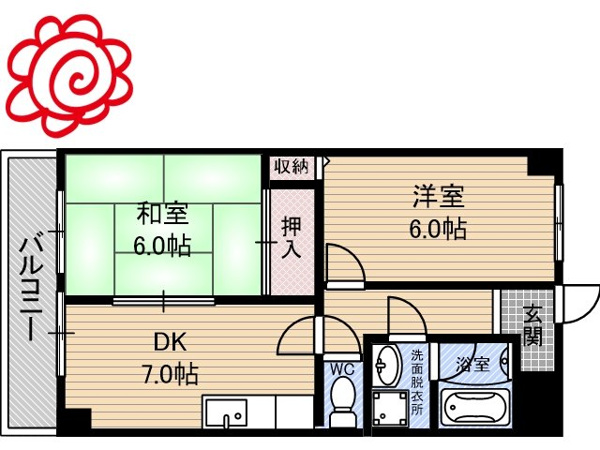 プレステージ鶴見 間取り