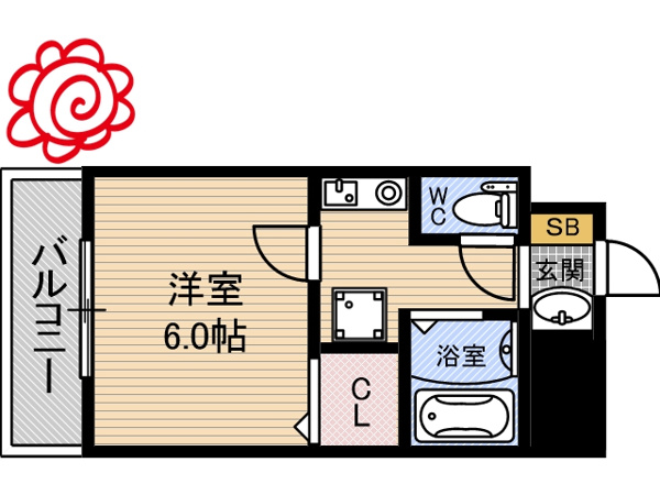 キャッスルプラザ壱番館 間取り