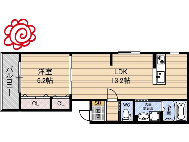 Ciel Court（シエルコート）門真南 間取り