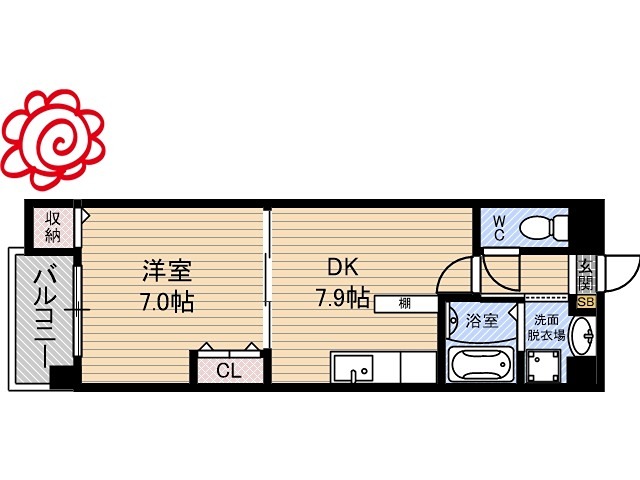カサデラフェリシダ 間取り