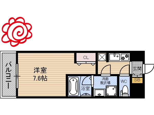 スプランディッド放出 間取り