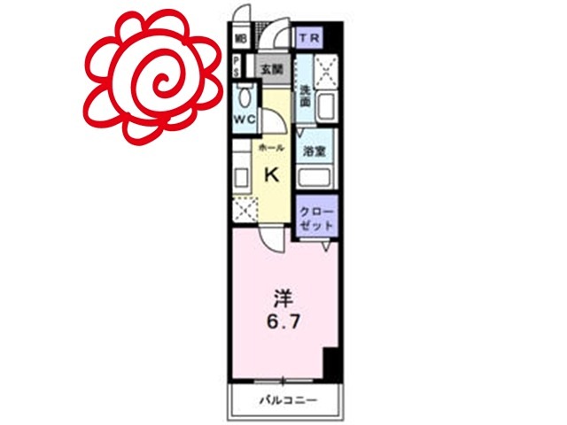 SEDNA鶴見緑地 間取り
