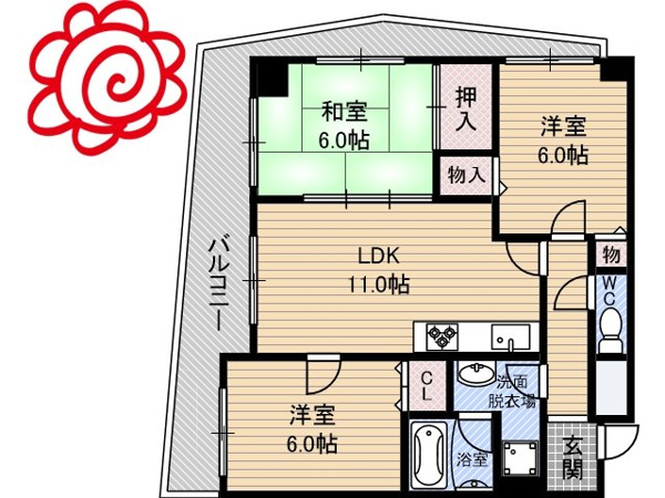 ベルフォーレ 間取り
