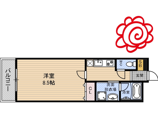 オルゴグラート鶴見 間取り