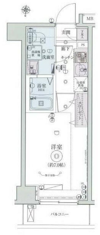 リヴシティ横濱インサイトⅡ 間取り