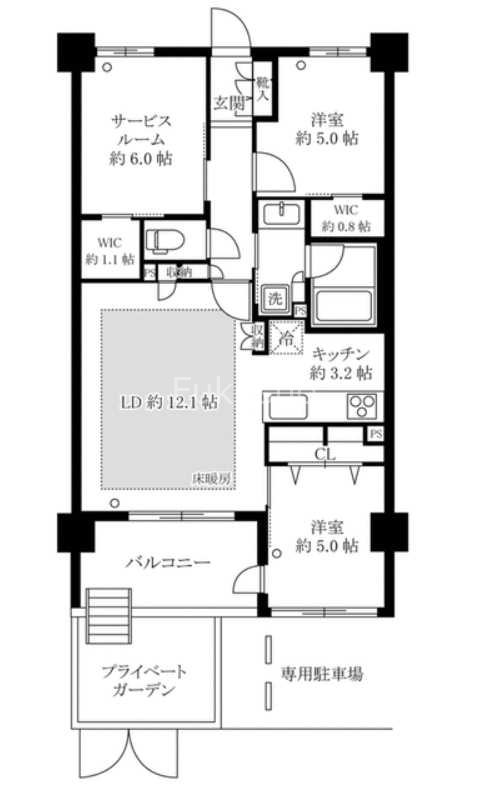 ヴェレーナ鶴見 間取り